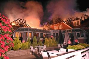 Støtte til historisk restaurant: En kvart million til nedbrændte Hedelund