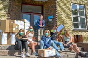 20.000 mundbind doneret til nordjysk efterskole