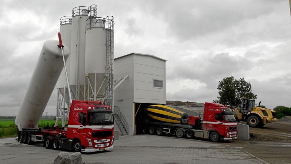 Skagen Beton rykker næste år en tak længere sydpå med produktionen af flydende beton. Arkivfoto <i>Pressefotograf Claus Søndberg</i>