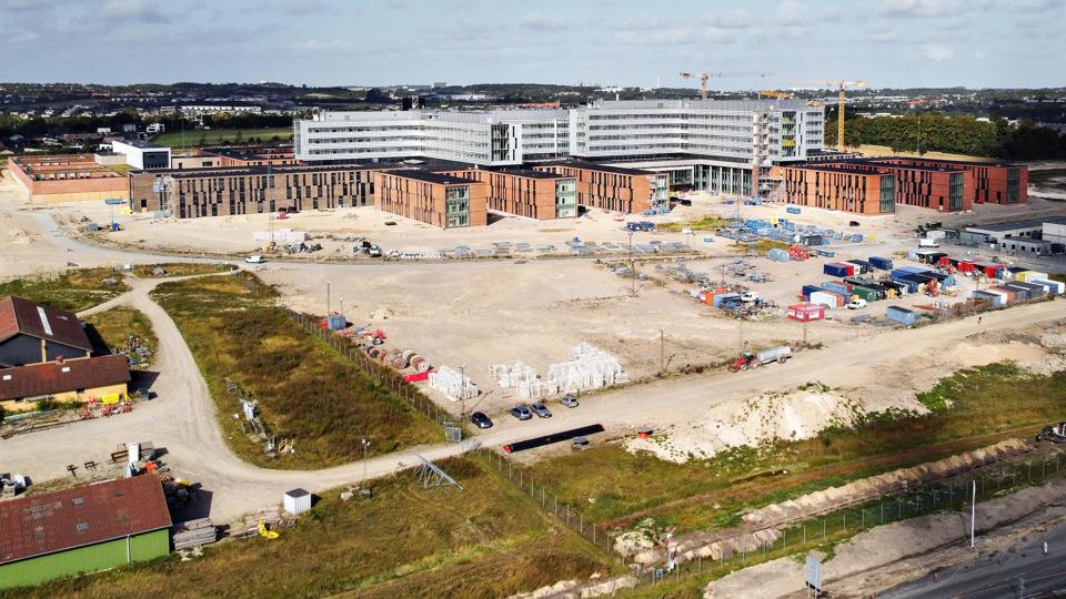 Byggeriet af Nyt Aalborg Universitetshospital bliver meget dyrere end forventet. Foto: Claus Søndberg