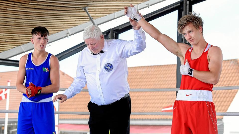 Frederik Lundgaard Jensen er den eneste dansker deltager ved VM i amatørboksning, der tager sin begyndelse i Rusland i weekenden. Arkivfoto: Lars Pauli