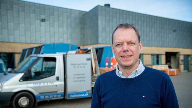 Michael Holm (billedet) har været direktør i Holm El & VVS i Vodskov siden siden 2009. Lige så længe har han ønsket at købe Jørgen Hoffmeyer ApS. Den plan lykkedes i september i år. Foto: Kim Dahl Hansen <i>Kim Dahl Hansen</i>