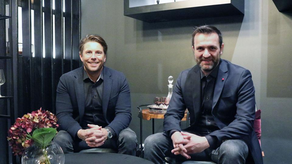 Kristoffer Glerup (tv.) og Peter Rasmussen er indehavere af Sackit. PR-foto