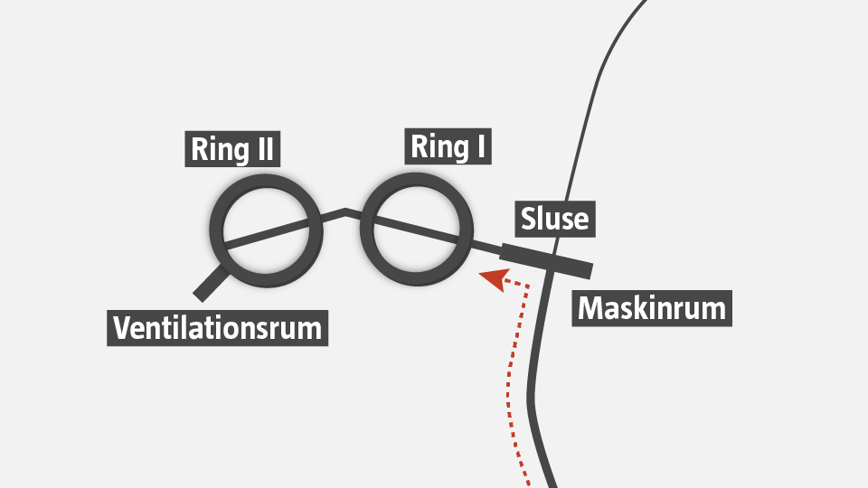 Du kan glæde dig til en guidet tur 60 meter under jorden. Illustration: Christian Made Hagelskjær