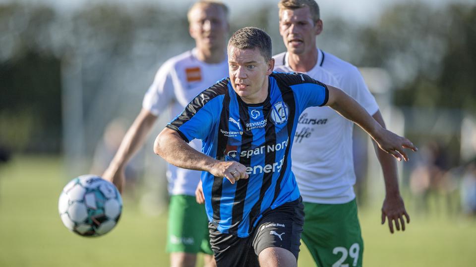 Morsø FC fik tre vigtige point på kontoen mod Søndermarken Arkivfoto. Lars Pauli <i>Foto: Lars Pauli</i>