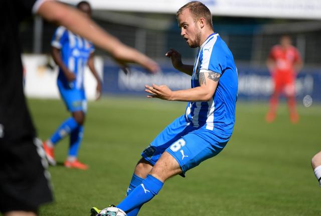 Nicolai Rask Lassen forlader Thisted FC og vender tilbage til Vejgaard. Arkivfoto: Bo Lehm