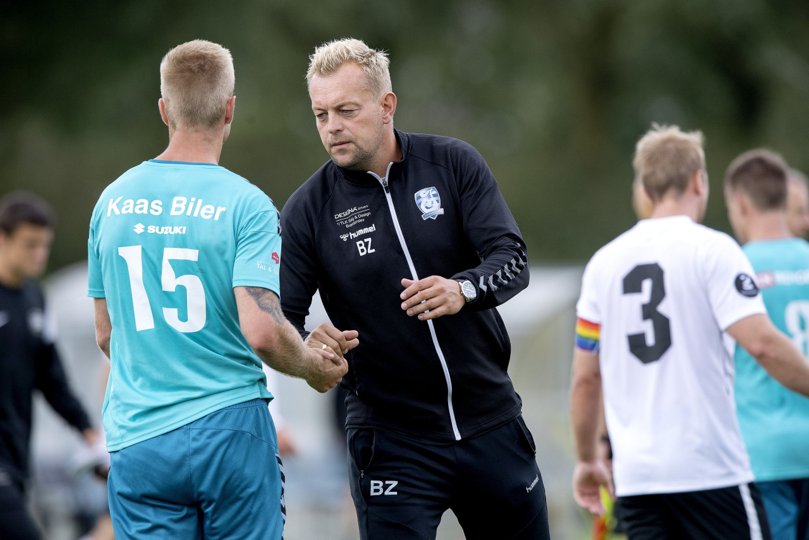 Jammerbugt FCs træner Bo Zinck jubler over udsigten til at komme til at få tilfølrt afrikanske talenter til klubben. Arkivfoto: Lars Pauli <i>Foto: Lars Pauli</i>