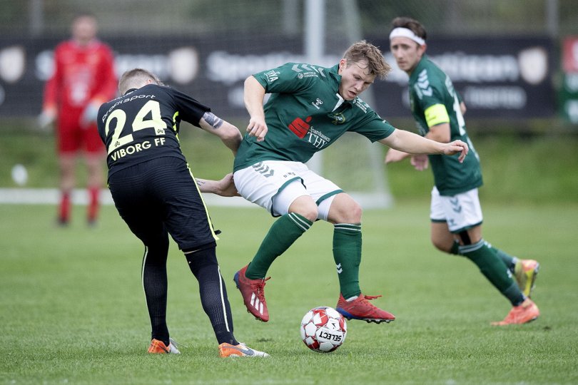 Hanstholm IF tog tre vigtige point. Arkivfoto: Lars Pauli <i>Foto: Lars Pauli</i>
