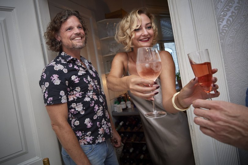 Et ønske om anderledes musikoplevelser i byen har fået Nathalie Ina Kühl (billedet) og Mette Møller til at åbne private hjem op for jazz og klassiske koncerter - og snart måske også opera. Foto: Henrik Bo <i>Foto: Henrik Bo</i>