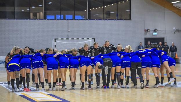 Vendsyssel Håndbold debuterede onsdag aften i damernes bedste håndboldrække, hvor Nykøbing Falster var på besøg i DRINX Arena i Systen. Foto: Martin Damgård
