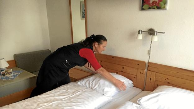 Der er 13 værelser på Tårs Hotel, og belægningen er ca 75 procent.