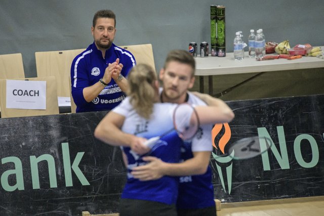 Der var grund til jubel hos Vendsyssel Elite Badminton efter torsdagens sejr i Greve. Arkivfoto: Martin Damgård