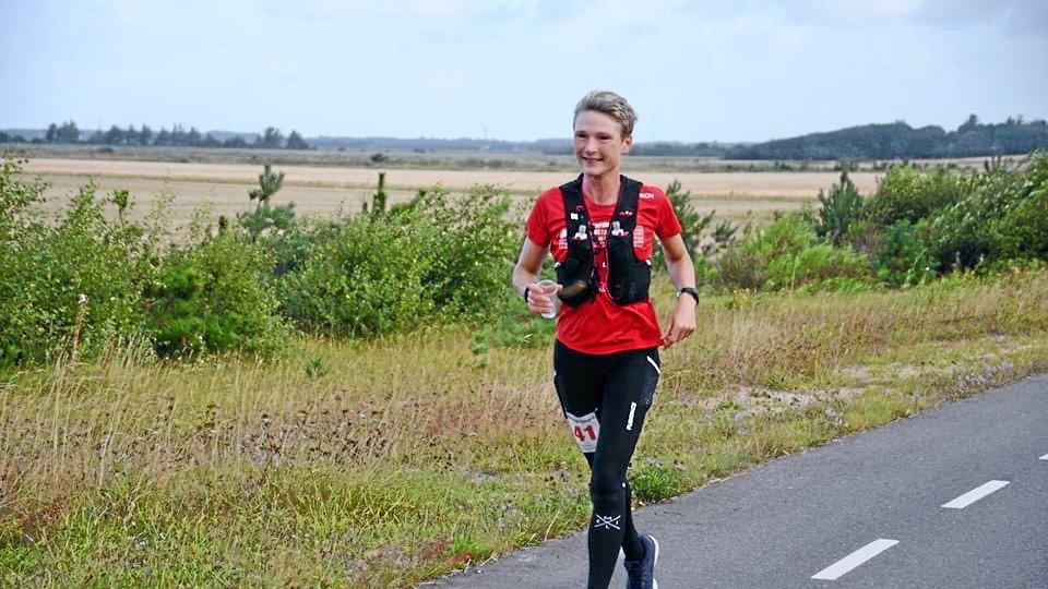 Kirsten Østergaard fra Team Bette Ø løb sig til en samlet 4. plads i ultraløbet. Privatfoto