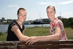 Nordjyske badmintondronninger er blevet gift