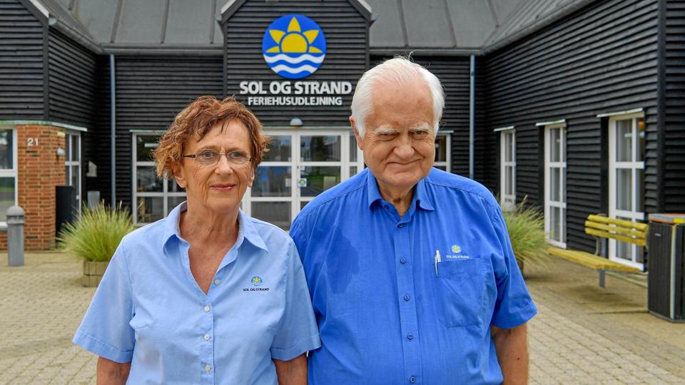 Margit og Kjeld Andersen har overdraget 75 procent af aktierne i Sol og Strand til en nyetableret fond. Arkivfoto: Jesper Thomasen