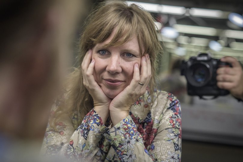 41-årige Minna Johannesson blev leder af Teater Nordkraft i april 2020. Foto: Martin Damgård