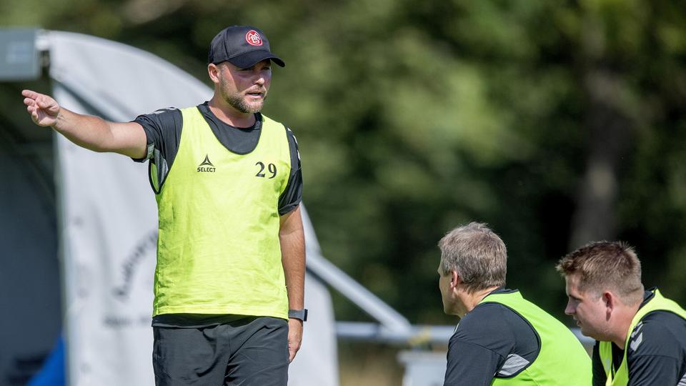 Martin Dale Stephens var tilfreds med indsatsen mod FC Nordsjælland. Foto: Lars Pauli <i>Foto: Lars Pauli</i>