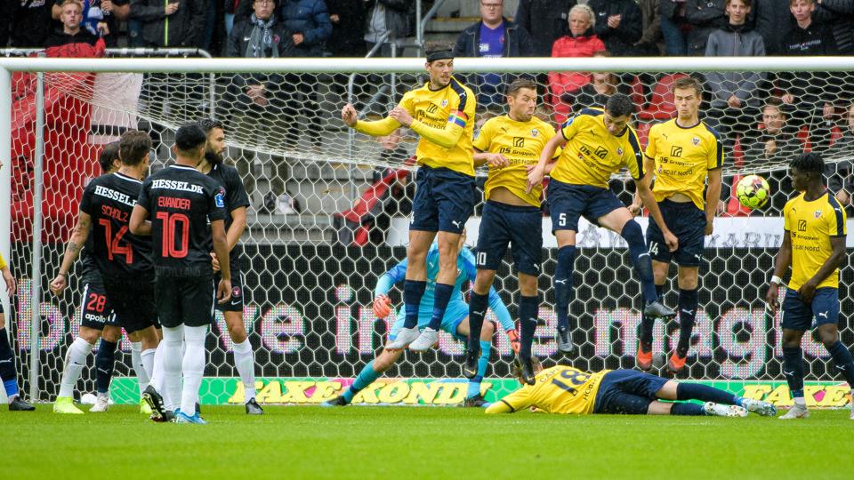 Hobro var tæt på at blive de store i Herning. Foto: Bo Lehm <i>Bo Lehm</i>