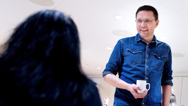 Karsten Lynge Simonsen, formand for Aalborg Lærerforening: - Der er så meget tradition og kultur forbundet med vores måde at tænke køn på, som vi er nødt til at gøre op med, hvis børn bredt set skal kunne rummes i folkeskolen. Foto: Torben Hansen