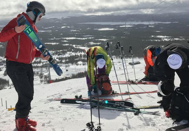 Der findes også andre slags ski end de alpine. Foto: Jakob Kanne Bjerregaard