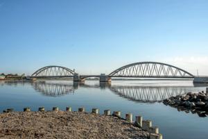 Problemer med broklapperne på Aggersundbroen