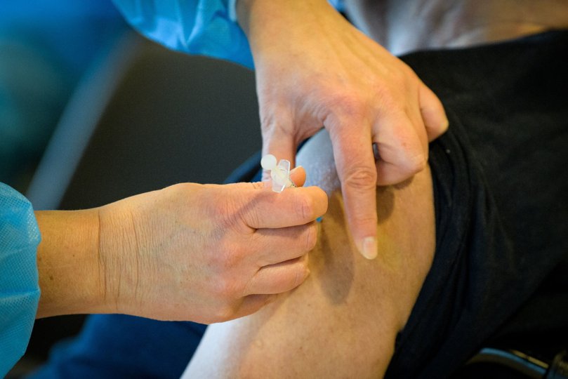 I alt er 3.281.021 danskere påbegyndt vaccineprogrammet. Foto: Bo Lehm <i>Bo Lehm</i>