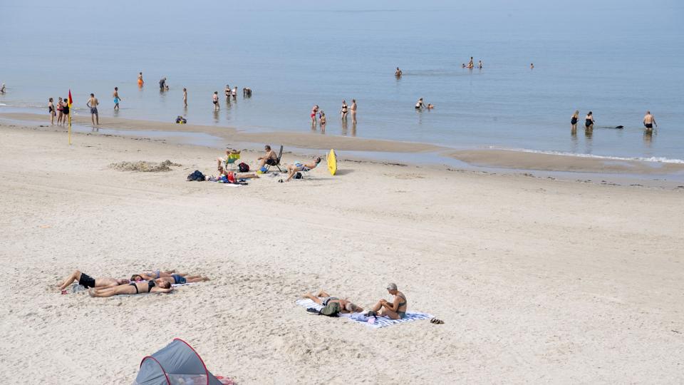 Der bliver meget varmt de kommende dage. Ved vestkysten bliver det dog mere behageligt skriver DMI - her vil der være 18-25 grader. Foto: Kim Dahl Hansen <i>Kim Dahl Hansen</i>