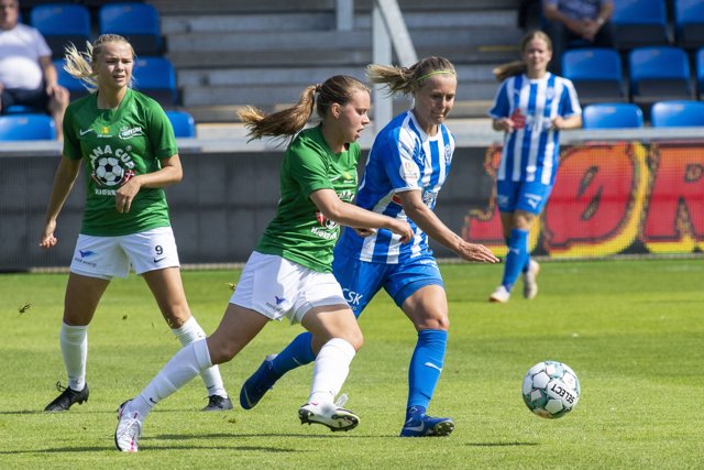Sarah Dyrehauge fortsætter karrieren i norsk fodbold. Arkivfoto: Kim Dahl Hansen