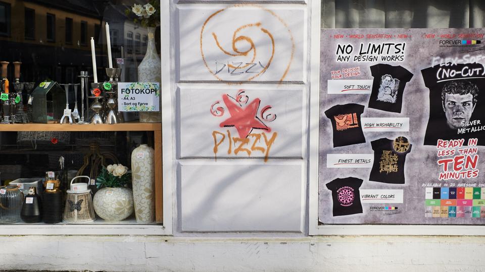 Flere steder i Aalborg er der lavet ulovlig graffiti. Foto: Henrik Bo <i>Foto: Henrik Bo</i>
