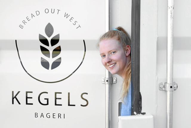 21-årige Caroline Kegel åbner sit eget mikrobageri i Lønstrup. Foto: Janne Haslund