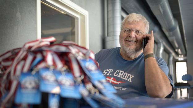 Torben Vandsted er presseansvarlig for Dana Cup, og han bekræfter, at der har været en træls episode. <i>Arkivfoto: Mette Nielsen</i>