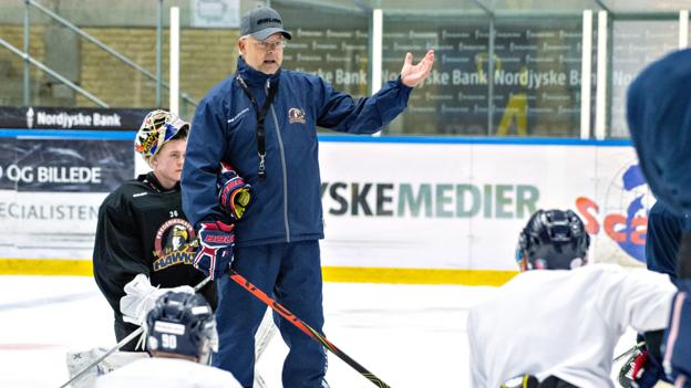 Jesper Jensen vil være en enorm forstærkning af White Hawks-holdet, mener cheftræner Jari Pasanen. Foto: Bente Poder