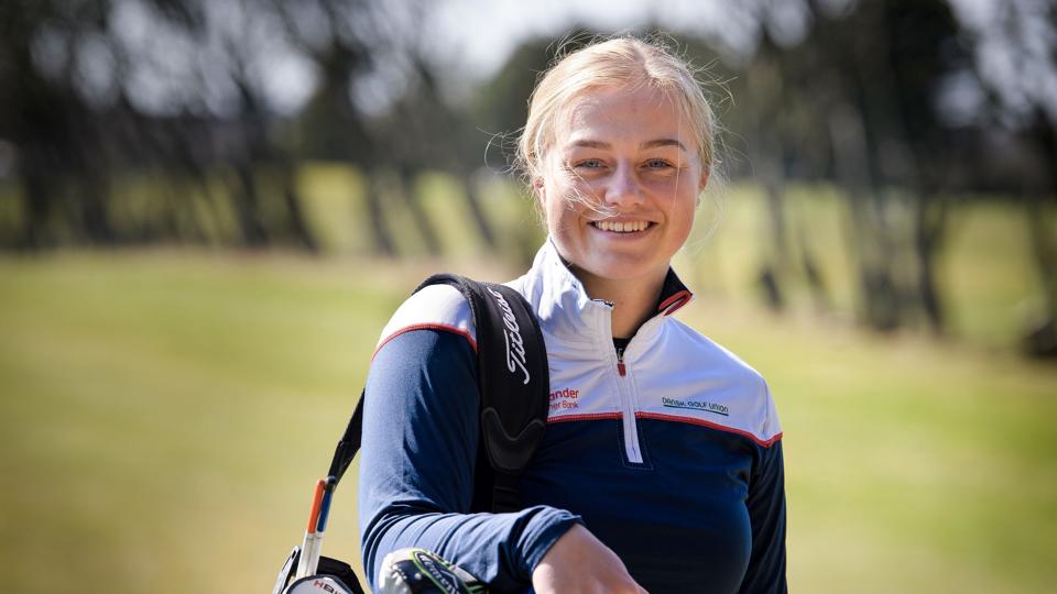 Sofie Kibsgaard Nielsen fra Morsø Golfklub blev dansk mester i slagspil. Arkivfoto: Bo Lehm <i>Bo Lehm</i>