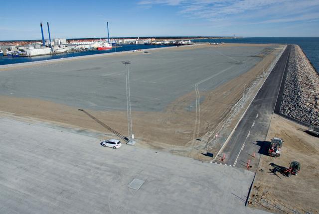 Udvidelsen af Skagen Havn skal give endnu bedre vilkår for lystfiskerne. Udvidelsen af havnen åbner for offentligheden i dag 19. marts. Foto: Bente Poder