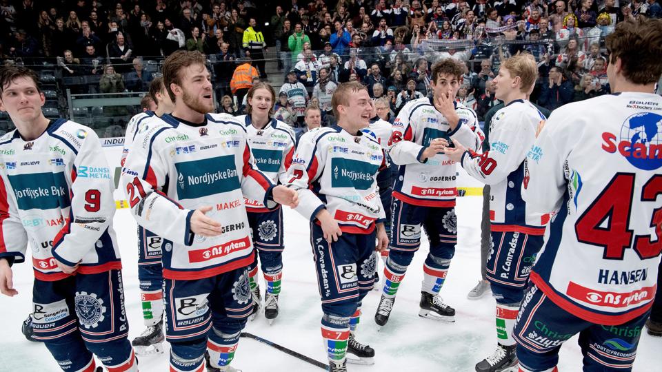 Pokalsejren fra januar 2020 udløser en europæisk billet til høgene. Arkivfoto: Lars Pauli <i>Foto: Lars Pauli</i>