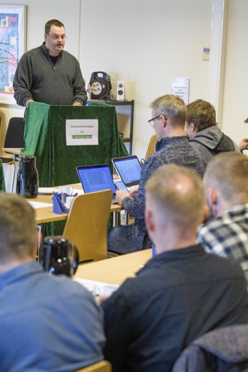 Hjertemuslinger har det sidste par år fyldt en del i Bo Husted Kjeldgaards beretninger til generalforsamlinger i Centralforeningen for Limfjorden . Her ses han på Dansk Skaldyrcenter i 2020. Arkivfoto: Peter Mørk