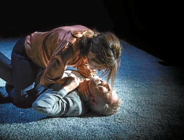 Torsdag den 30. januar klokken 19.30 viser Hjørring Teater på Vendelbohus Scener fra et Ægteskab. PR-foto