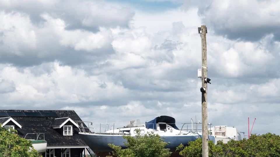 Overvågningen i Egense sejlklub har givet anledning til store uoverensstemmelser i foreningen. Foto: Claus Søndberg