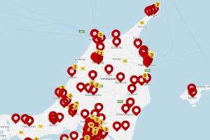 Se kortet: Her er der vundet Lotto-millioner i Nordjylland