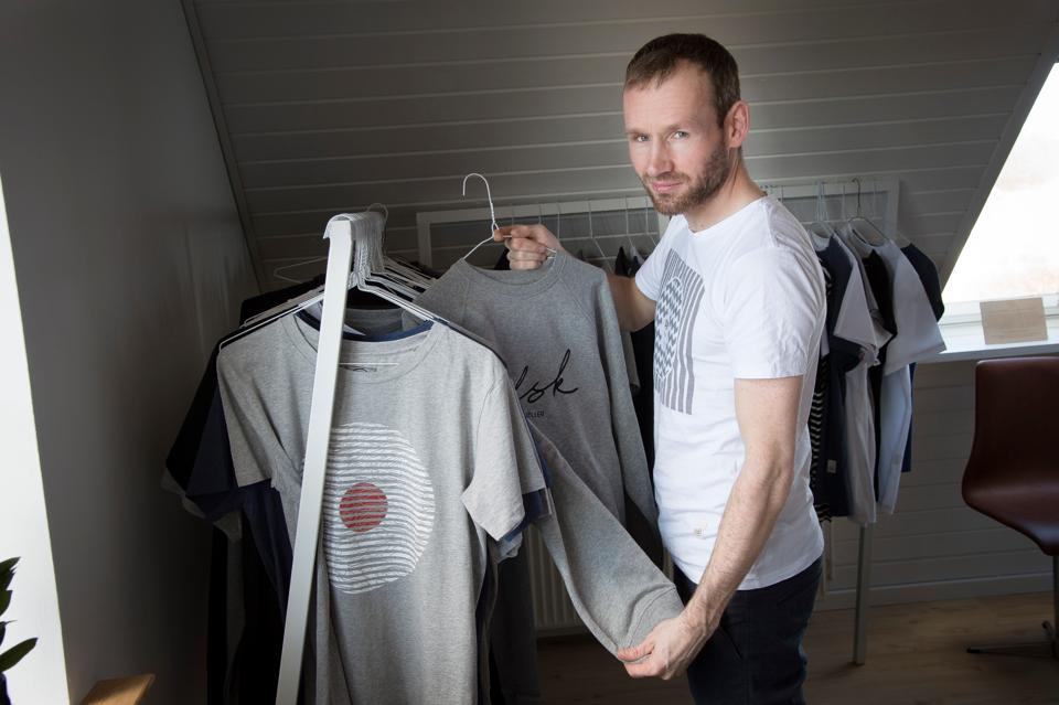 Lars Riis stiftede sammen med Lukas L. Leszczynski tøjmærket i 2013. <i>Arkivfoto: Bo Lehm</i>