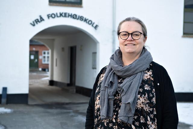 Anne Friis er ny forstander på Vrå Højskole. Foto: Bente Poder