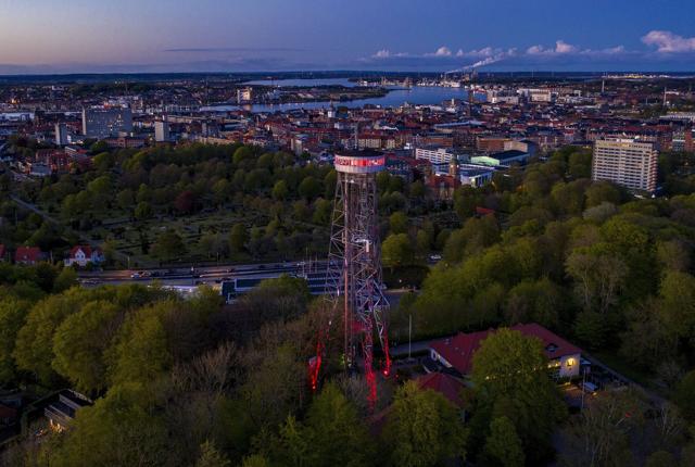 Aalborg Tårnet er en af de seværdigheder, man måske kunne forvente var på listen. Arkivfoto: Henrik Bo