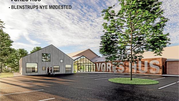 Det stort planlagte til- og ombygningsprojekt for Blenstrup Hallen til 10 mio. bliver efter planen søsat i 2022 for at give den i dag 54 år gamle hal en mere nutidig forklædning.