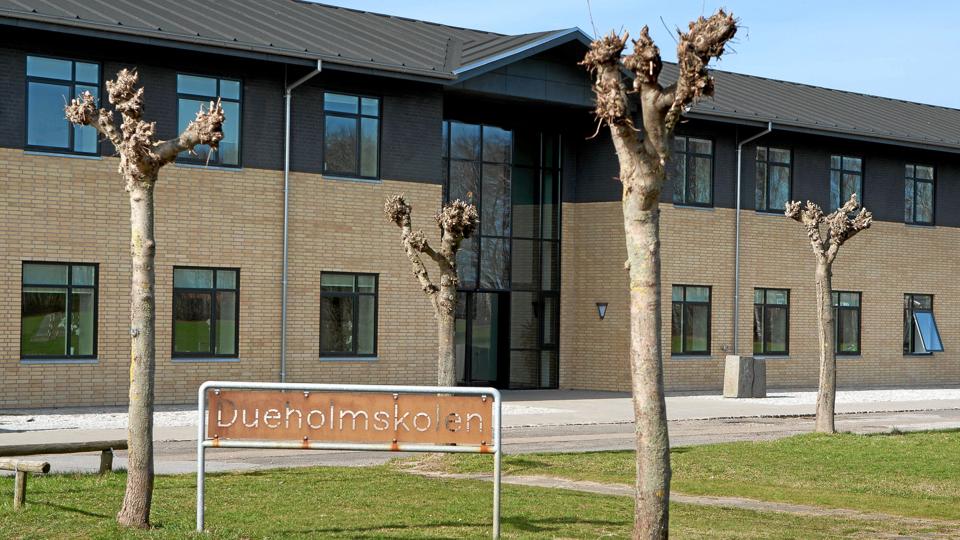 Dueholmskolen. Arkivfoto