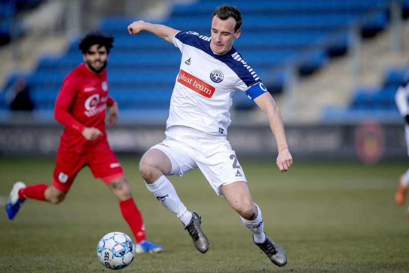 Vendsyssel FF’s Jeppe Svenningsen erkender, at tre point formentlig er et krav i aftenens opgør mod Kolding. Arkivfoto: Lars Pauli <i>Foto: Lars Pauli</i>