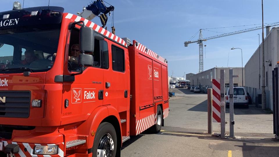 Drukneulykken skete på havnen i Skagen. Foto: Jan H. Pedersen