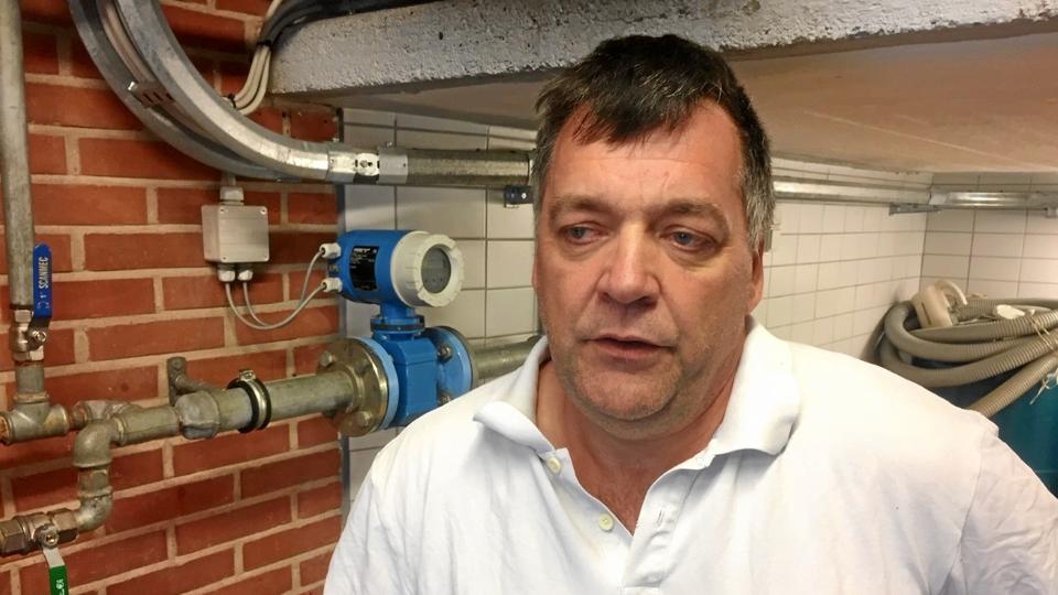Formand for Stenhøj Vandværk, Jørn Jensen og den øvrige bestyrelse har netop lukket Stenhøj Vandværk efter en ekstraordinær generalforsamling. Arkivfoto: Jakob Gammelgaard