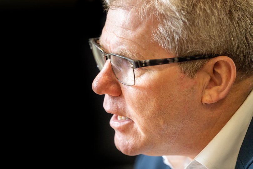 - Politiet har sagt til mig, at jeg skal anmelde den slags, og det gør jeg så, siger Hjørring-borgmester Arne Boelt (S). Arkivfoto: Peter Broen <i>Foto: Peter Broen</i>