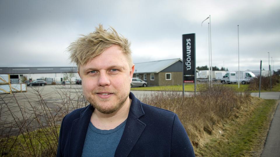 Dennis Stjerne har været administrerende direktør i virksomheden siden 2016. Foto: Bo Lehm <i>Bo Lehm</i>