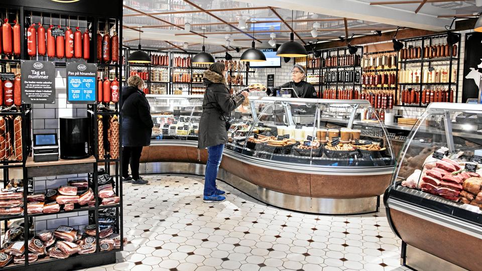 Slagter Munchs butik i Skagen er blevet gennemrenoveret. PR-foto: Danish Crown
